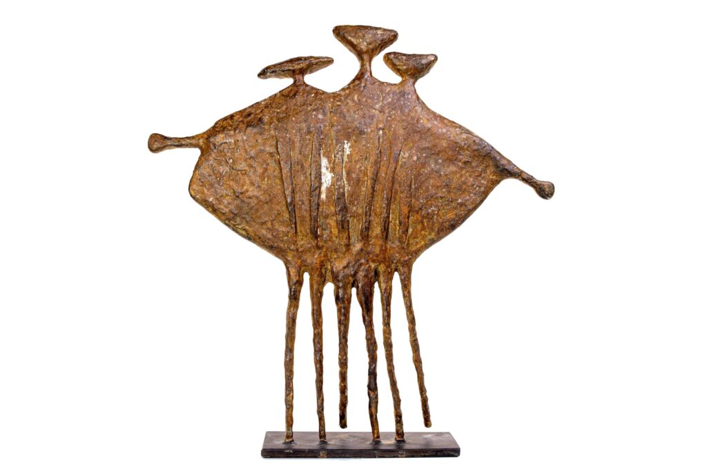 Bronzeskulptur af Finn Borch