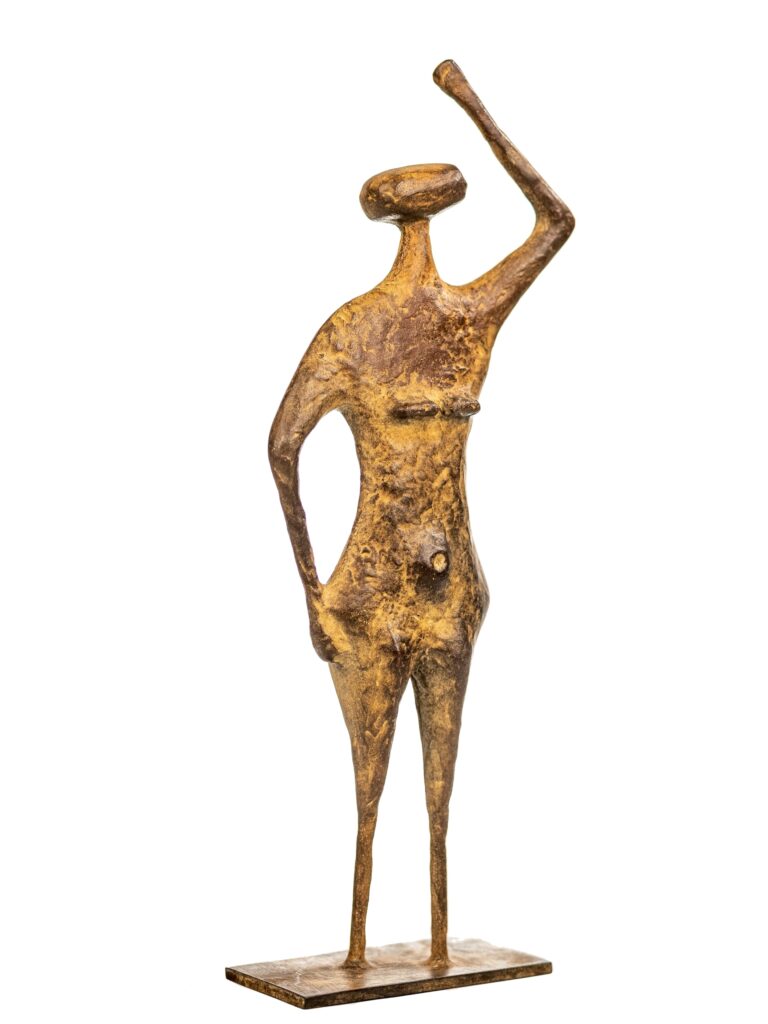 Finn Borch bronzeskulptur