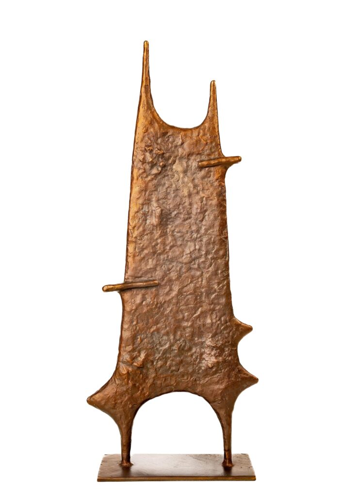 Finn Borch bronzeskulptur