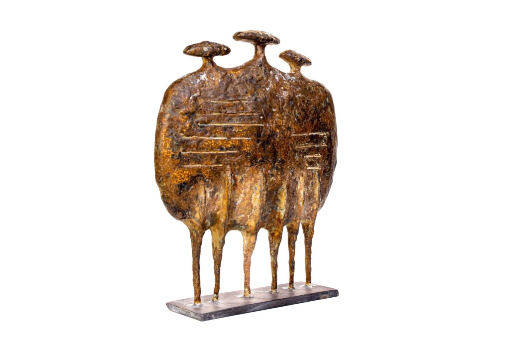 Finn Borch bronzeskulptur