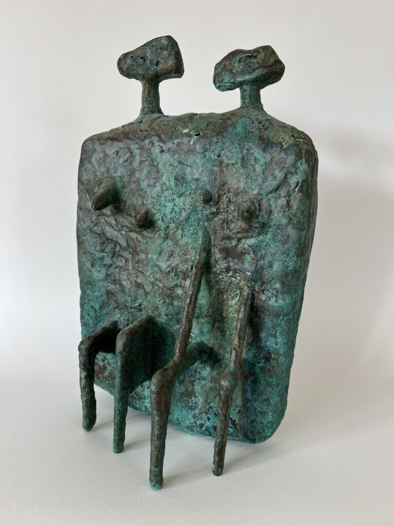 Bronzeskulptur af Finn Borch