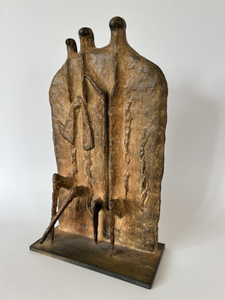 Bronzeskulptur af Finn Borch