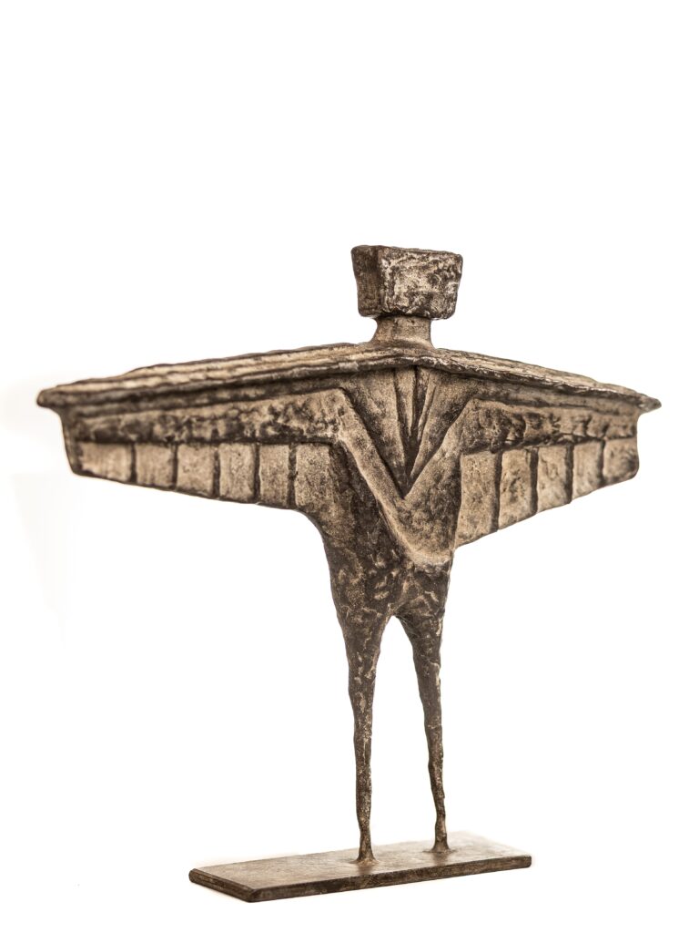 Finn Borch bronzeskulptur